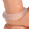 RockSolid by Doc Johnson Cockring The Radial 22mm Transparent